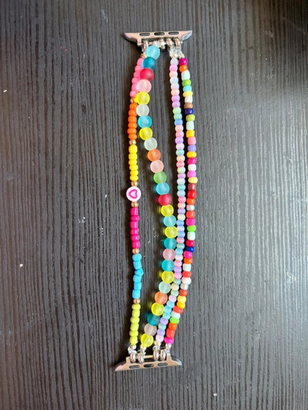 Hand beaded Apple Watch band 44, 45, 46, 49mm